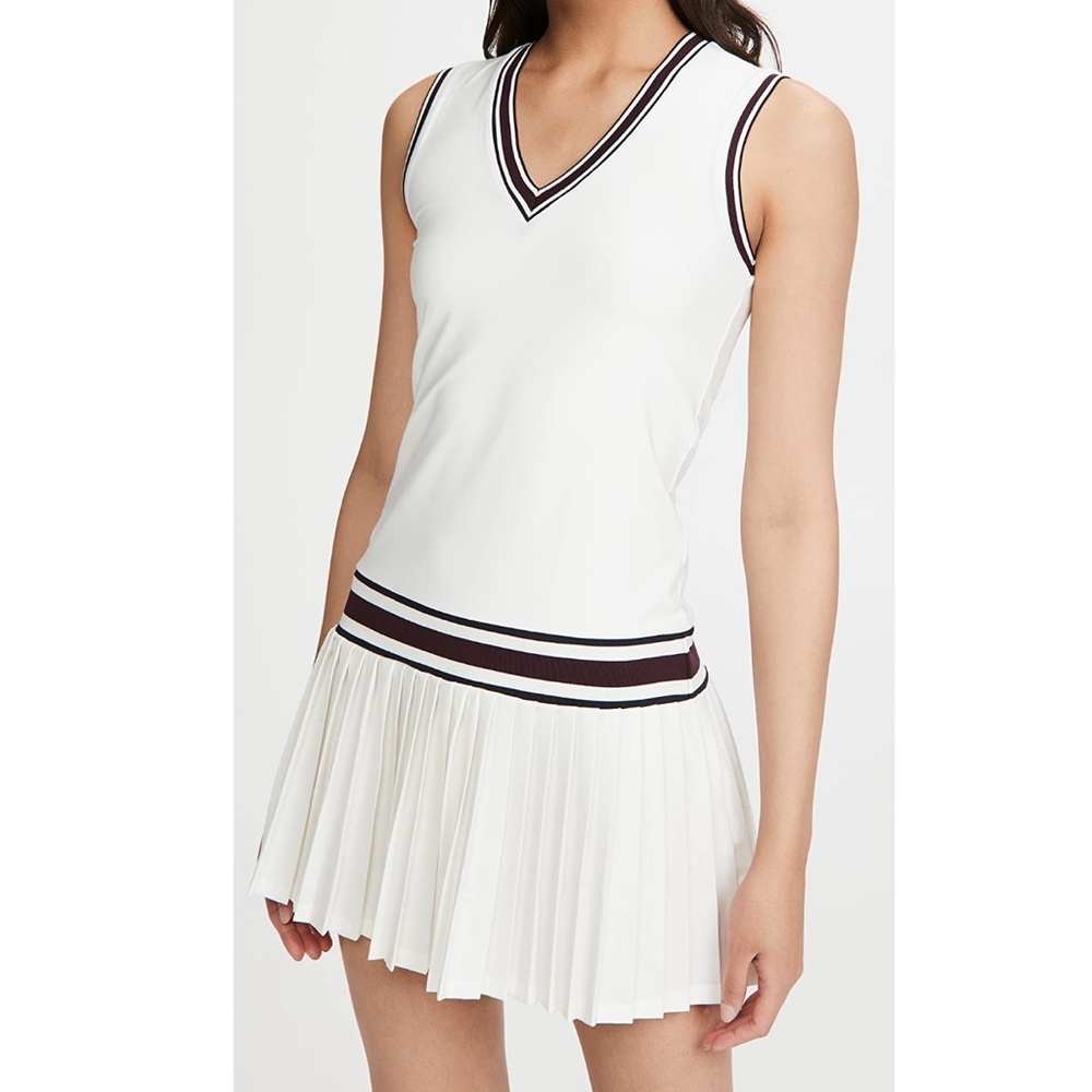 Tory Sport Performance V Neck Tennis Dress